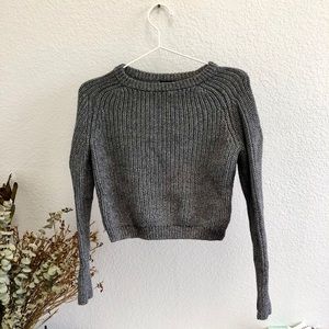 American Apparel cropped fisherman sweater (XS)